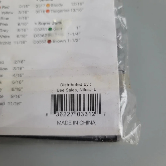 Set Of 3 Magic Collection Packs Cold Wave Rods 3/8" Long Gray New SEALED 36 Pcs - Picture 4 of 6